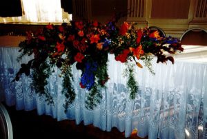 Head Table Wedding Floral Center Piece