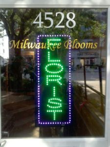 Neon Florist Sign